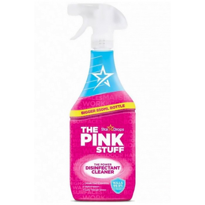Универсальное дезинфицирующее средство The Pink Stuff Power Disinfectant Cleaner, 850 мл - 